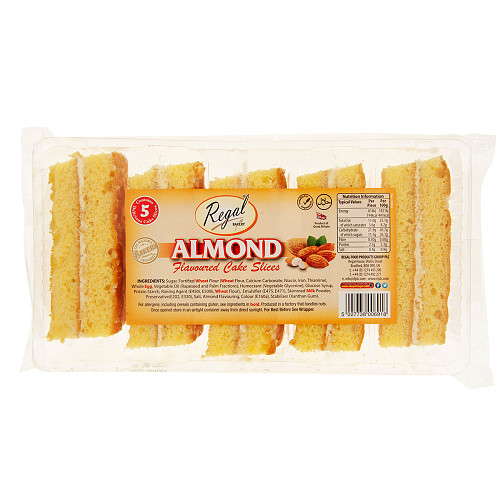Regal Bakery Classic 5 Almond Cake Slices