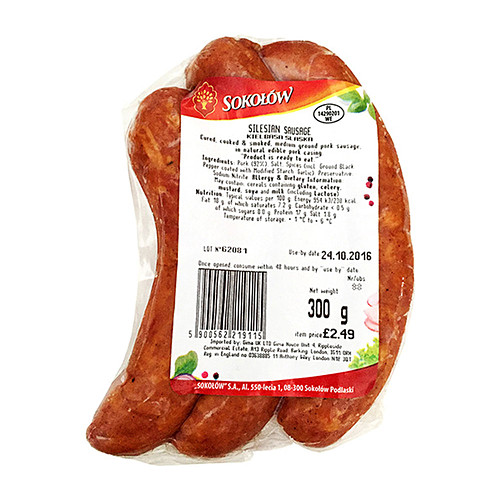 Sokolow Silesian Sausage £3.99