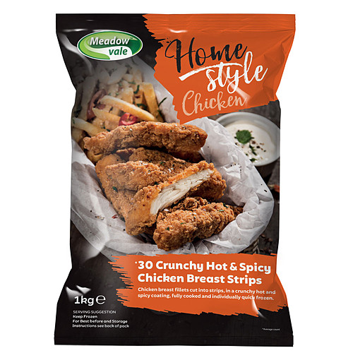 Homestyle Halal Crunchy Hot & Spicy Chicken Strips