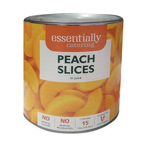 Essentially Catering Peach Slices Juice