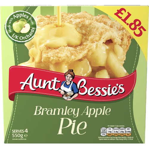 Aunt Bessie's Proper Apple Pie 550g