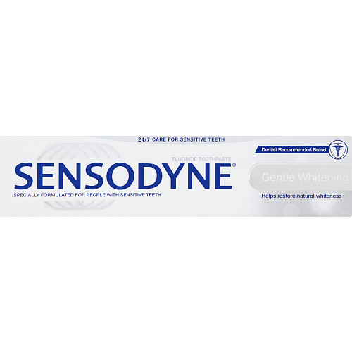 Sensodyne Gentle Whitening Fluoride Toothpaste 50ml