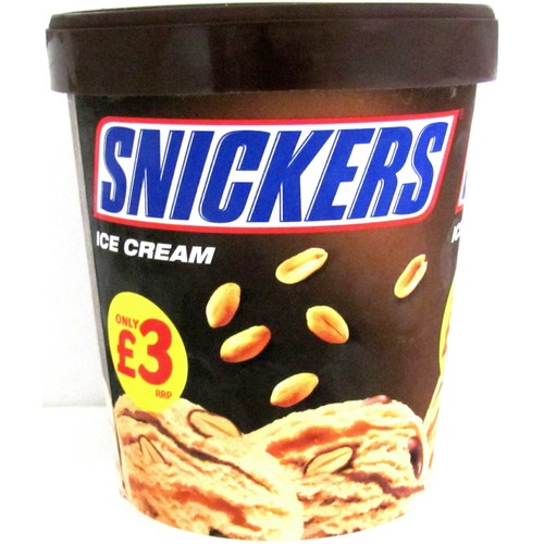Snickers Ice Cream Tub PM £3