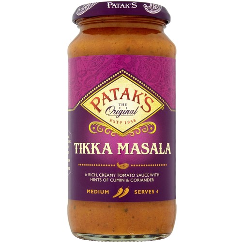 Patak's Original Tikka Masala Sauce 450g