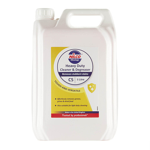 Nilco Cleaning Solutions Professional Heavy Duty Cleaner & Degreaser C5 5 Litre