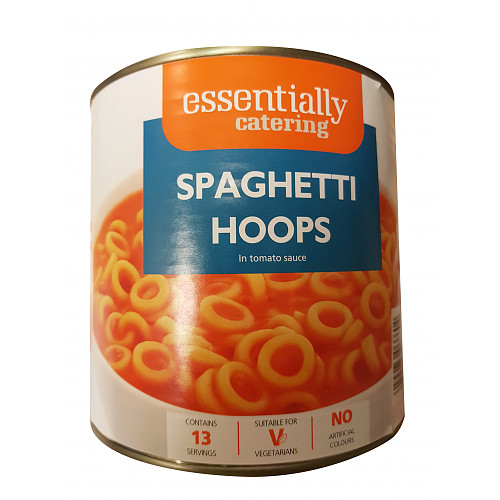 Essential Catering Spaghetti Rings In Tomato Sce