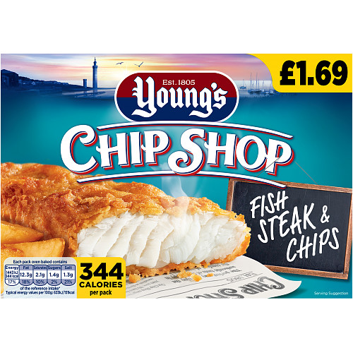 Youngs Fish & Chips PM £1.69