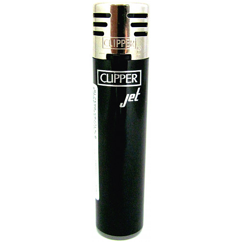 Clipper Jet Flame Lighter Solid Colours Pack of 24