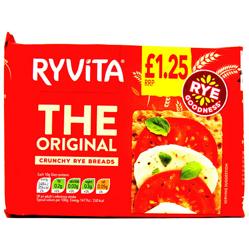 Ryvita Dark Rye 12 For 10 PM £1.25