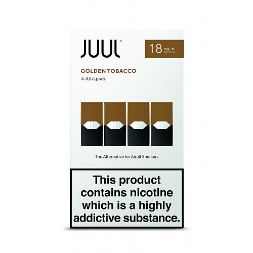 Golden Tobacco 18 mg/mL nicotine JUULpods (4-pack)