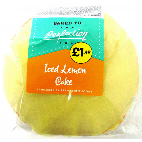 Iced Lemon Round Cake PM £1.69