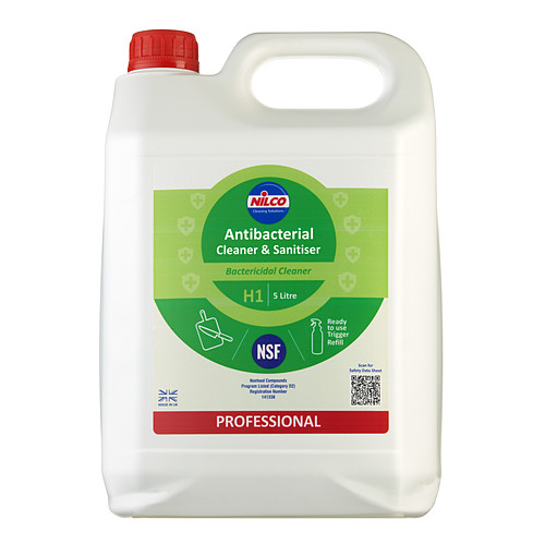 Nilco Professional Antibacterial Cleaner & Sanitiser H1 5 Litre
