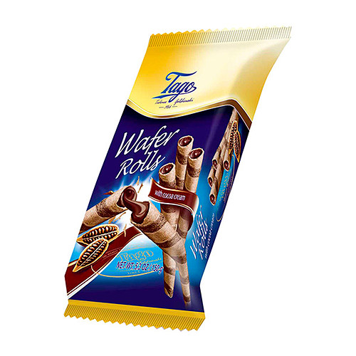 Tago Wafer Rolls with Cocoa Cream 150g
