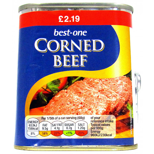 Bestone Corned Beef PM £2.19