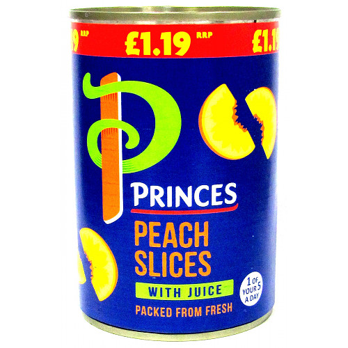 Princes Peach Slices In Juice PM £1.19