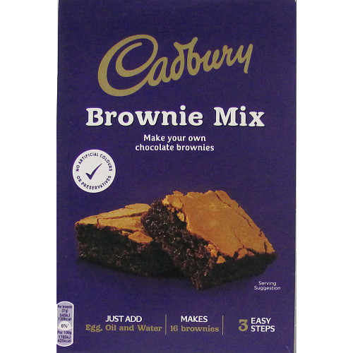 Cadbury Chocolate Brownie Cake Mix 350g