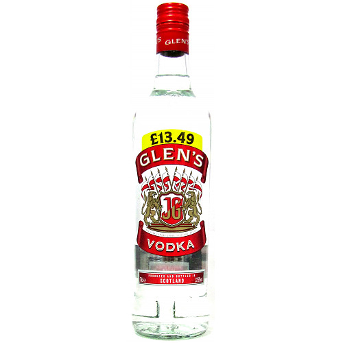 Glen's Vodka 70cl £13.49