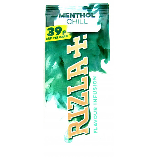 Rizla Menthol Flavour Card PM 39p