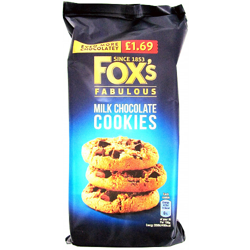 Foxs Milk Chocolate Chunk Cookie PM £1.69