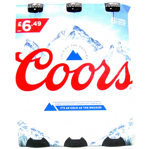 Coors 6 Pack PM £6.49