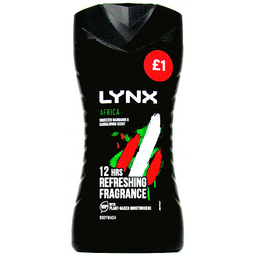 Lynx Shower Gel Africa PM £1