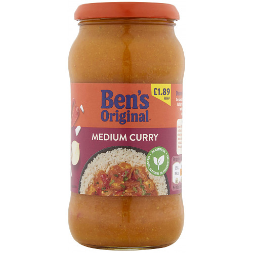 Bens Original PMP £1.89 Medium Curry Sauce 440g