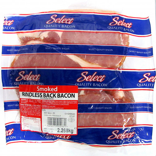 Select Smoked Rindless Back Bacon