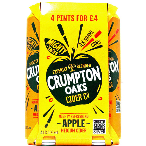 Crumpton Oak Apple 4pack PM £4