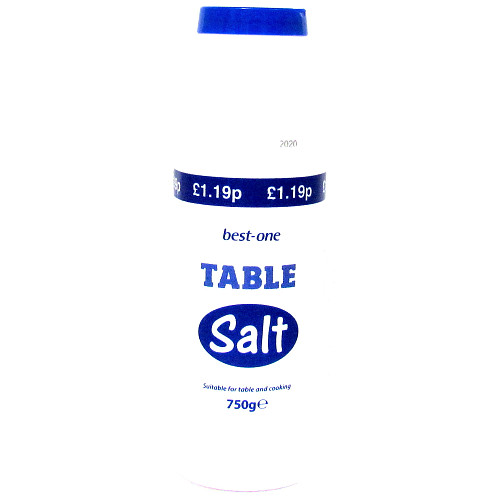 Bestone Table Salt PM £1.19