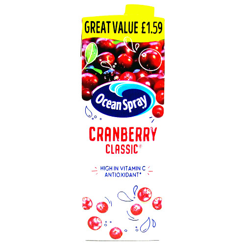 Ocean Spray Cranberry Classic PM £1.59