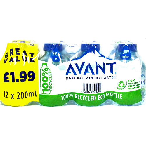 Avant Mineral Water PM £1.99