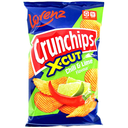 Crunchips Xcut Chilli & Lime