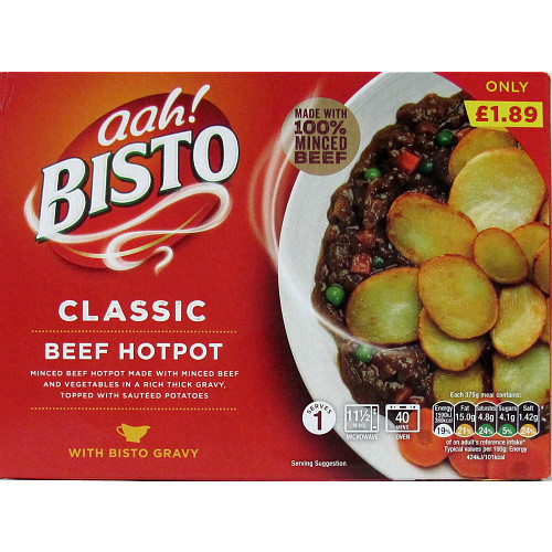 Bisto Minced Beef Hotpot PM £1.89