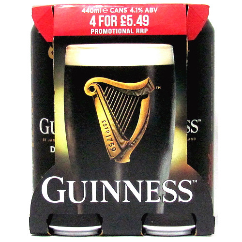 Guinness Draught 4 Pack PM £5.49