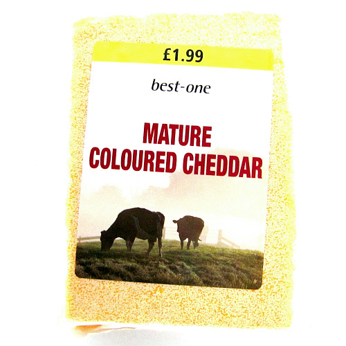 Bestone Mature Coloured Cheddar PM £1.99