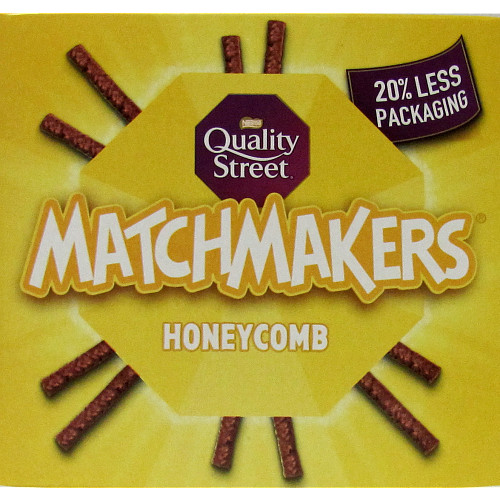 Quality Street Matchmakers Honeycomb Chocolate Box 120g