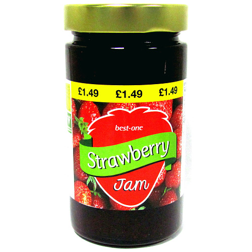Bestone Jam Strawberry PM £1.49
