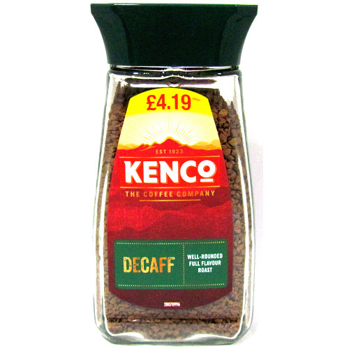 Kenco Decaf Instant Coffee PM £4.19