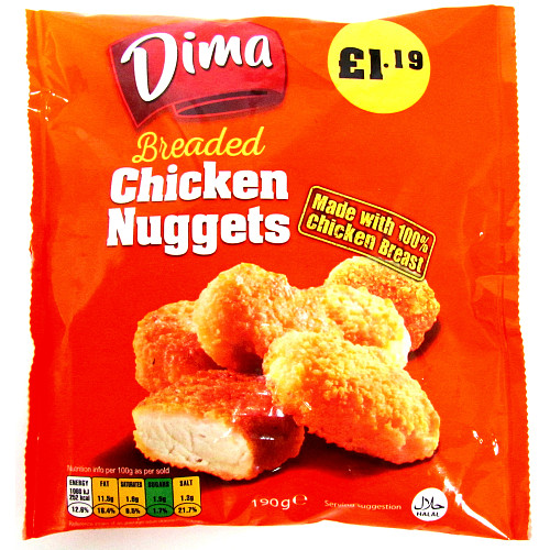 Dima Breaded Chicken Nuggets PM £1.19