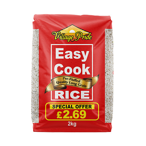 Village Pride Easy Cook Rice PM £2.69