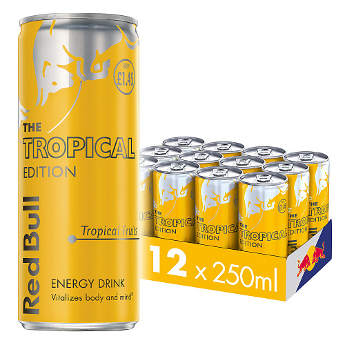 Red Bull Energy Drink Tropical Edition 250ml PM 1.45