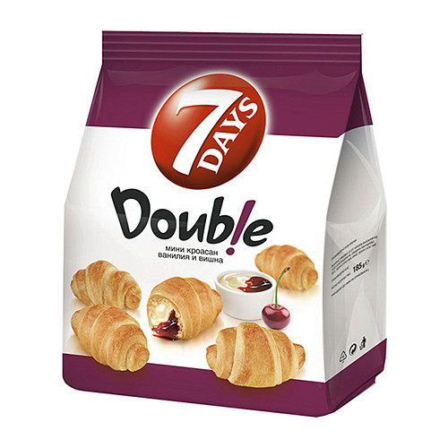 7Days Double Cherry Vanilla Croissant