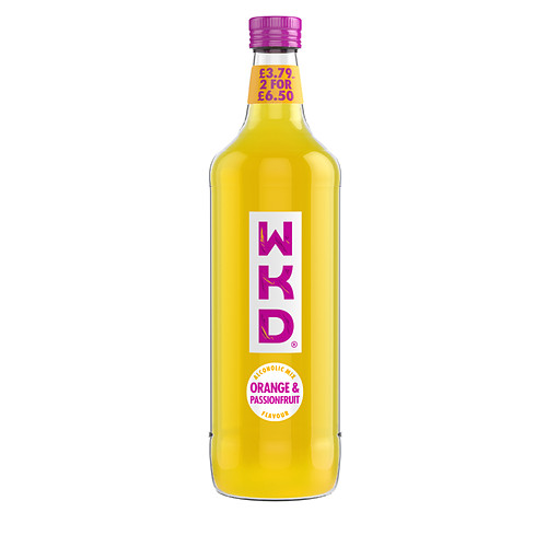 WKD Alcoholic Mix Orange & Passionfruit 6 x 700ml