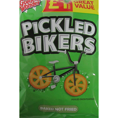 Golden Wonder Pickled Onion Bikers PM £1