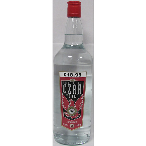 Imperial Czar Vodka PM £18.99