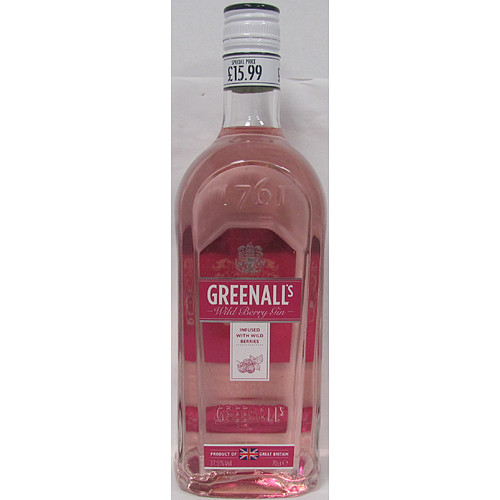 Greenalls Wild Berry Gin PM £15.99