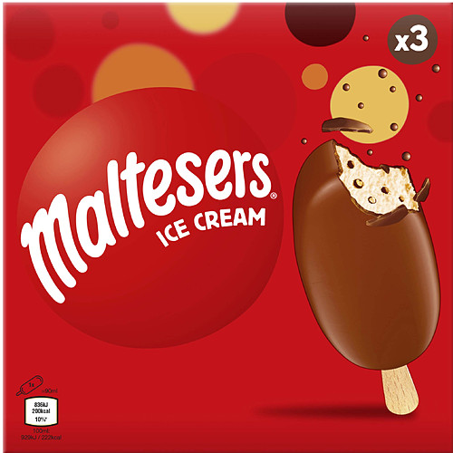 Maltesers Ice Cream 3 x 90ml