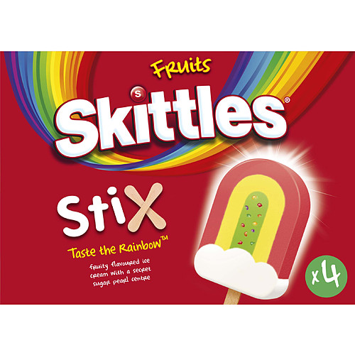 Skittles Stix Fruits 4 x 60ml