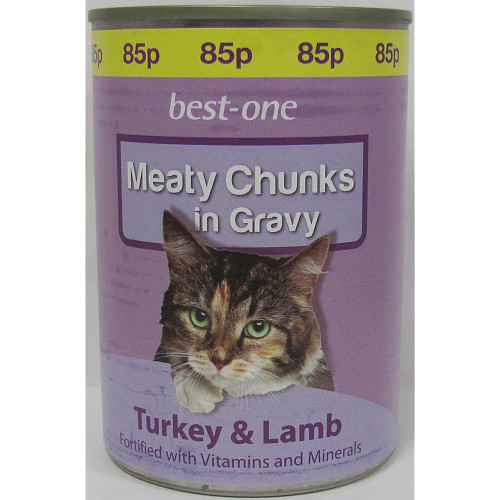 Bestone Cat Food Turkey & Lamb PM 85p