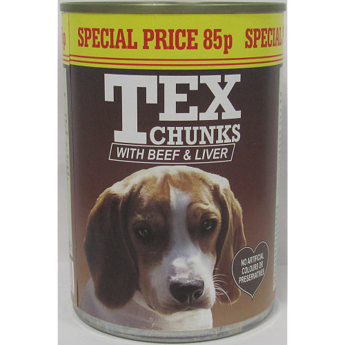 Tex Beef & Liver 12X400g PM 85p